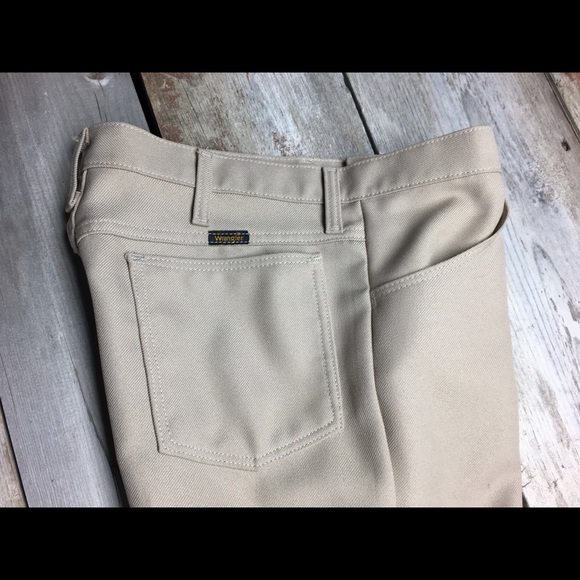 Vintage Wrangler slacks pants men’s L 33-30 - Picture 4 of 7
